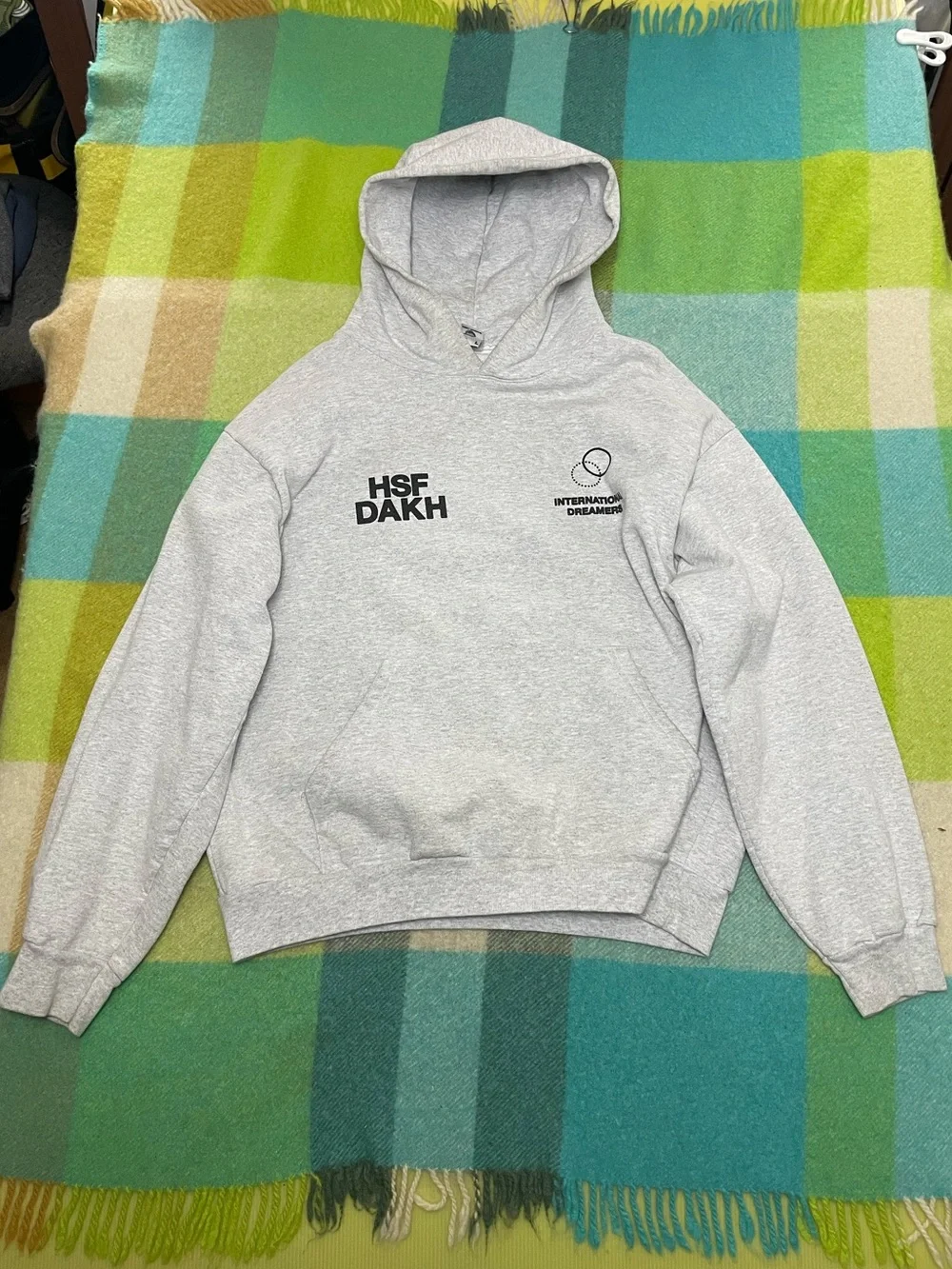 Los Angeles Apparel Heavyweight Pullover Grey Hoodie